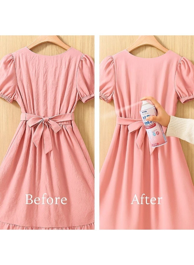 سبراي مزيل تجاعيد الملابس 260 مل – ينعّم الأقمشة فوراً ويزيل التجاعيد والروائح الكريهة، تركيبة فعّالة تعيد للملابس مظهرها الأنيق بدون كيّ – مناسب للسفر والاستخدام اليومي - Image 3